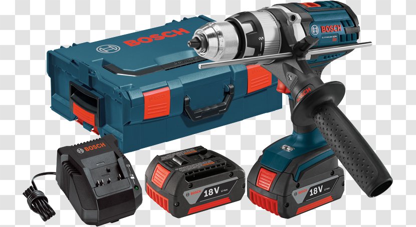 Hammer Drill Robert Bosch GmbH Augers Cordless Power Tools - Hardware - Carrying Transparent PNG