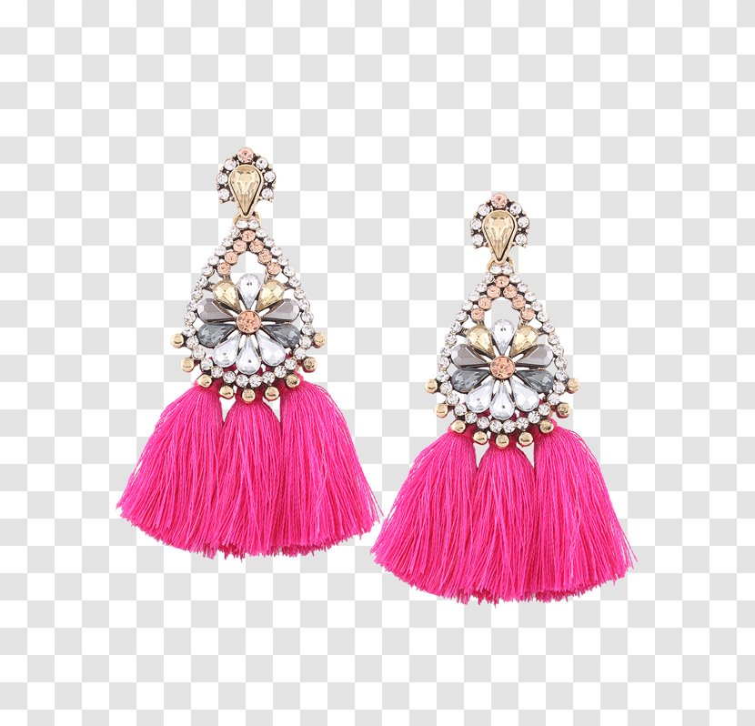 Earring Tassel Jewellery Clothing Fashion Transparent PNG