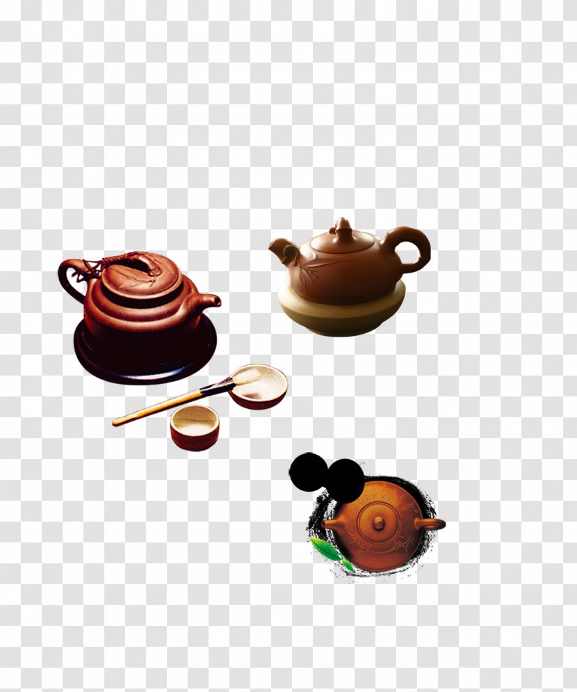 Teapot Coffee Teaware - Black Tea - Traditional Transparent PNG
