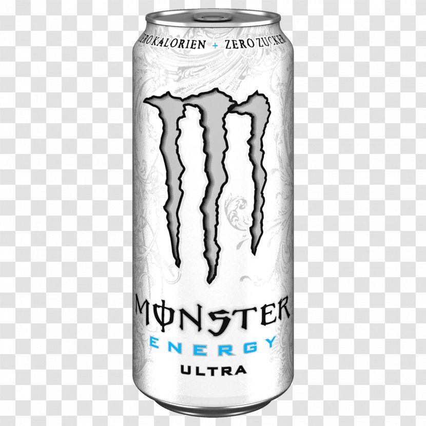 Monster Energy Drink Fizzy Drinks Carbonated Water Can - Bottle Transparent PNG