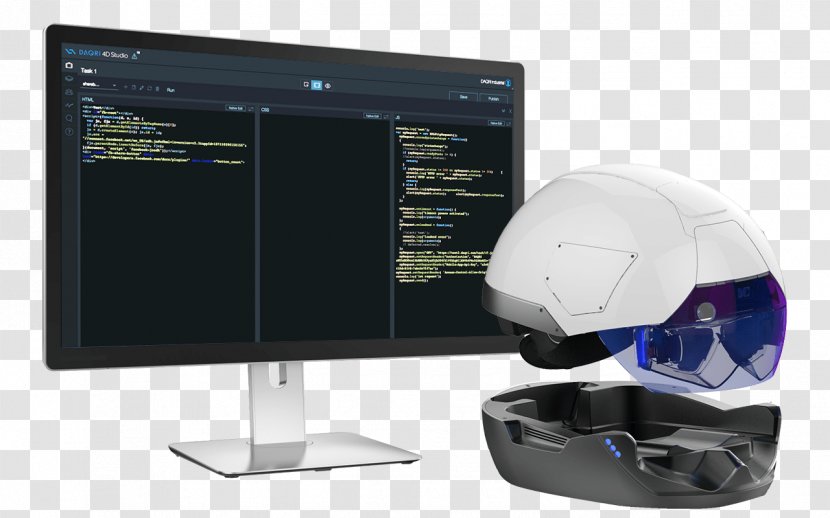Computer Monitors Monitor Accessory Electronic Visual Display Output Device Augmented Reality - Helmet Engineering Transparent PNG