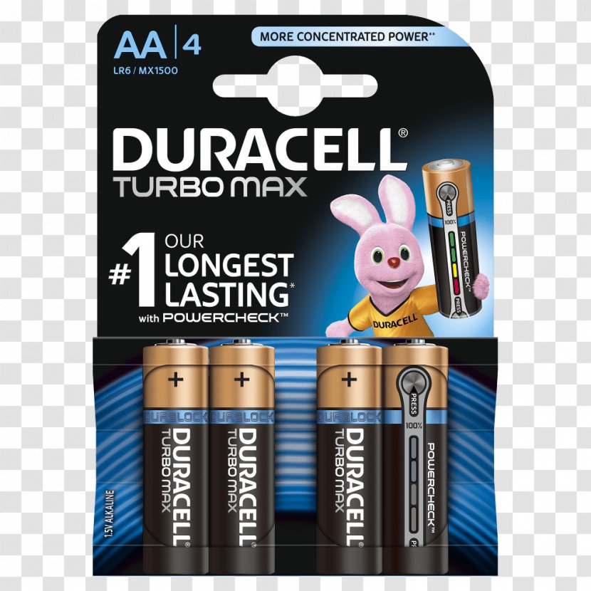AAA Battery Duracell Alkaline Charger Transparent PNG