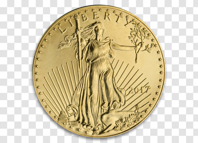 Bullion Coin American Gold Eagle Transparent PNG