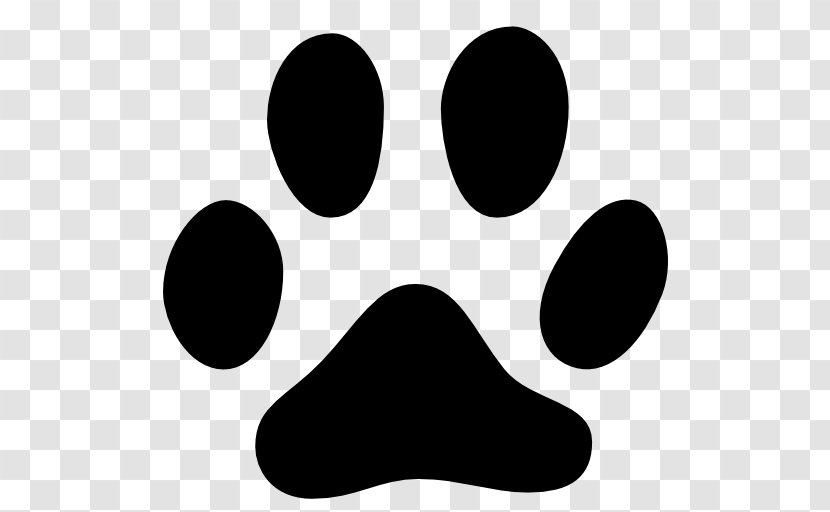 Black Cat Kitten Dog - And White - Footprints Transparent PNG