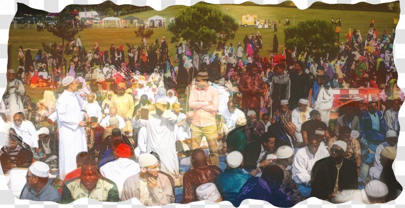 Eid Al Adha Islamic Background - Crowd - Event Community Transparent PNG