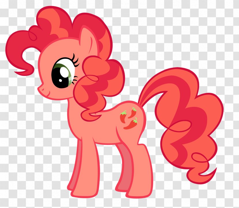 Pinkie Pie Rainbow Dash Twilight Sparkle Pony Applejack - Cartoon - PEPPER VECTOR Transparent PNG