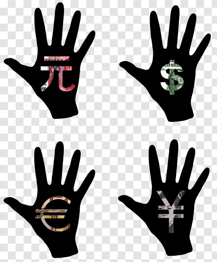 Money Hand Stock.xchng Currency Symbol - Yuan - Sign Picture Palm Silhouette On Transparent PNG