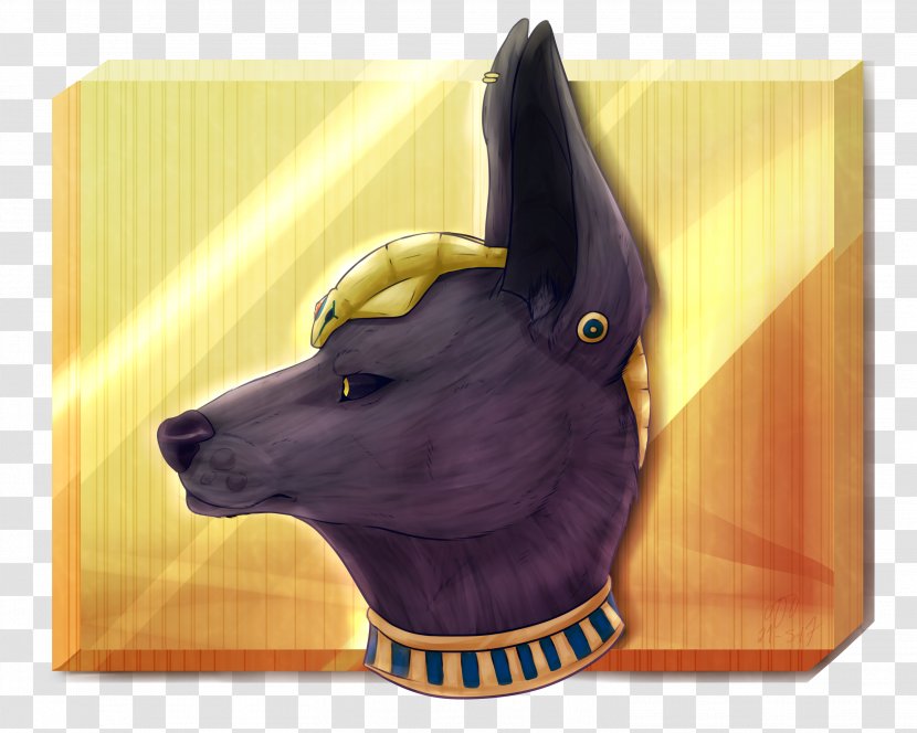 Ancient Egypt Anubis Drawing Sticker Painting - Egyptian Deities Transparent PNG