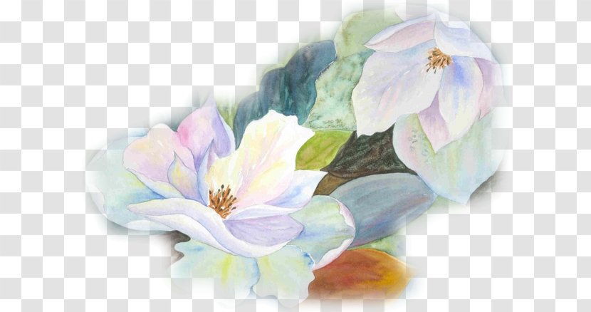 Watercolor Painting Décoration Furniture - Decoration - Fleur Blanche Transparent PNG