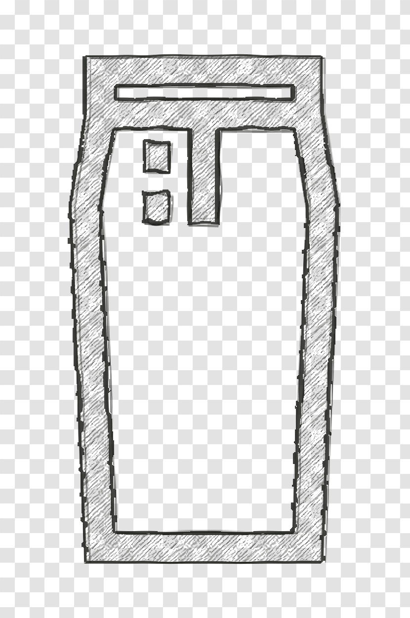 Midi Skirt Icon Pencil Skirt Icon Clothes Icon Transparent PNG
