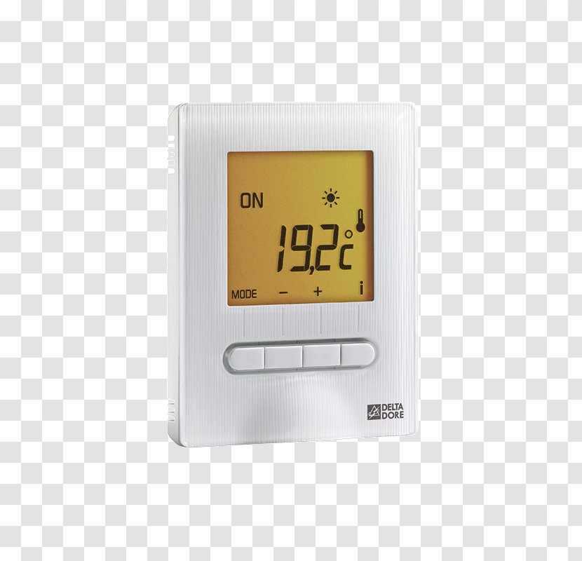 Thermostat Delta Dore S.A. Underfloor Heating Ceiling - Electric - Rayonnant Transparent PNG