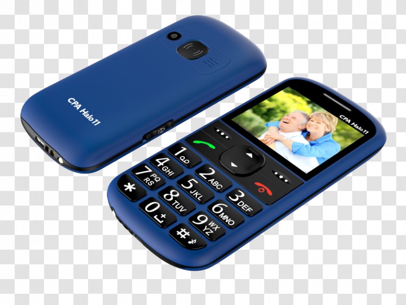 Feature Phone Smartphone CPA Halo 11 Blanc Téléphone Cellulaire Telephone MyPhone Easy - Sms Transparent PNG