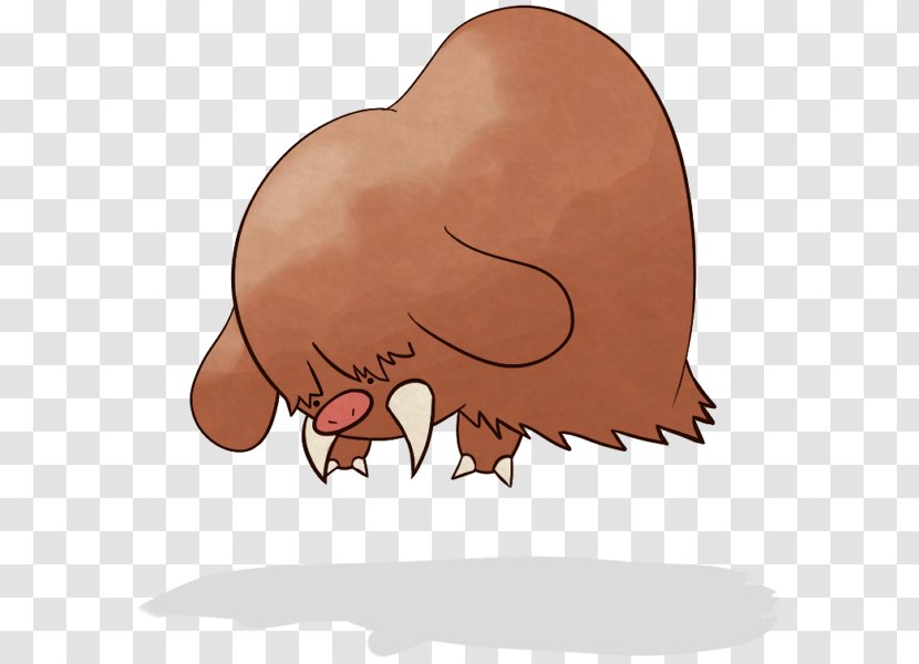 Piloswine Swinub Pokémon Mamoswine Pokédex - Heart - Smog Transparent PNG