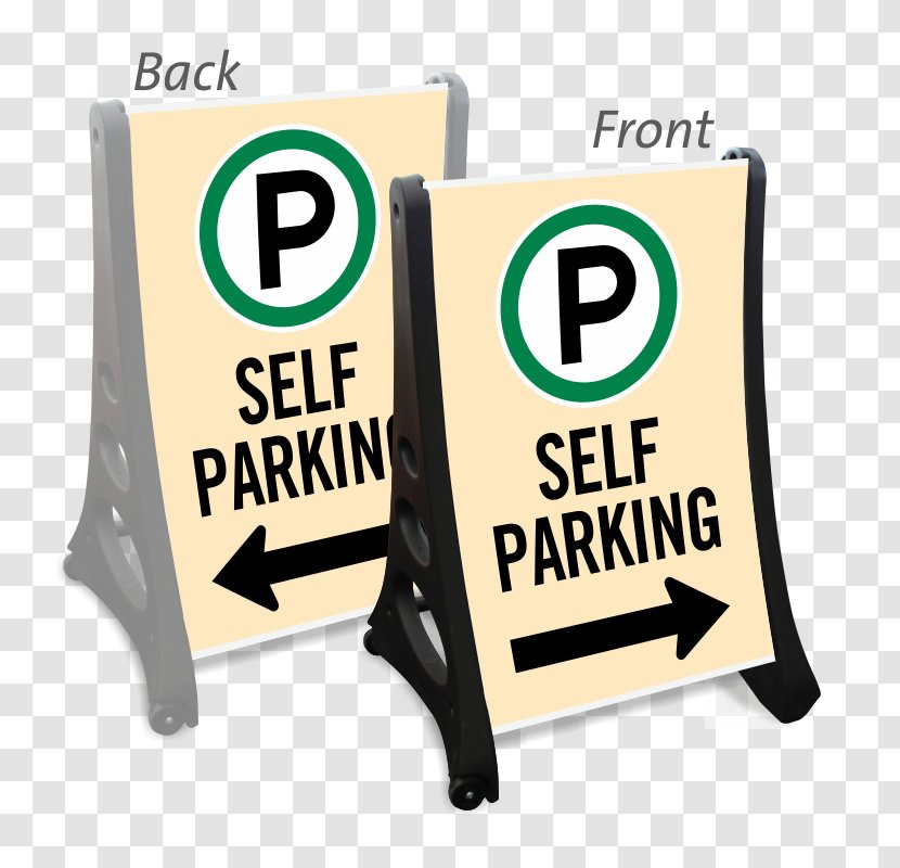 Warning Sign Parking Traffic Car Park - Neon - Arrow Transparent PNG