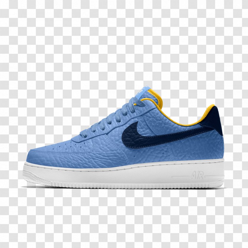 Air Force 1 Nike Max Sneakers Skate Shoe - Blue - Nba Team Transparent PNG