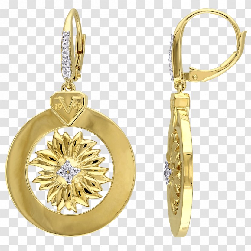 Earring Locket Colored Gold Plating - Silver - Earrings Transparent PNG