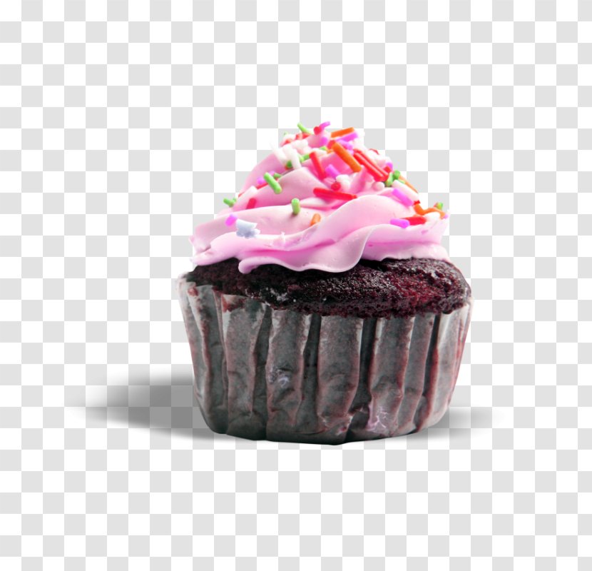 Cupcake Muffin Frosting & Icing Chocolate Cake Cream Transparent PNG