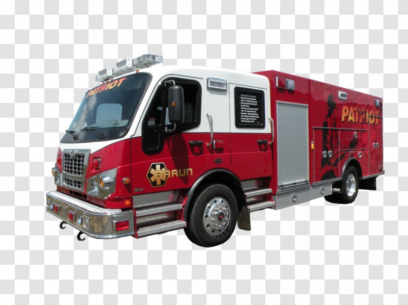 Emergency Vehicle Car Ambulance Fire Engine Department - Truck Transparent PNG