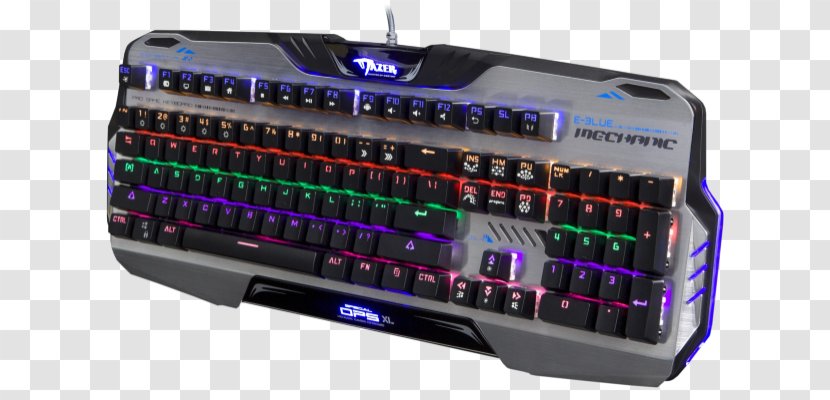 Computer Keyboard Laptop Gamer Logitech Hardware - Multimedia Transparent PNG