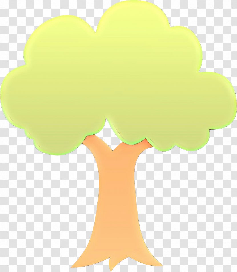 Tree Font Cartoon Leaf - Yellow Transparent PNG