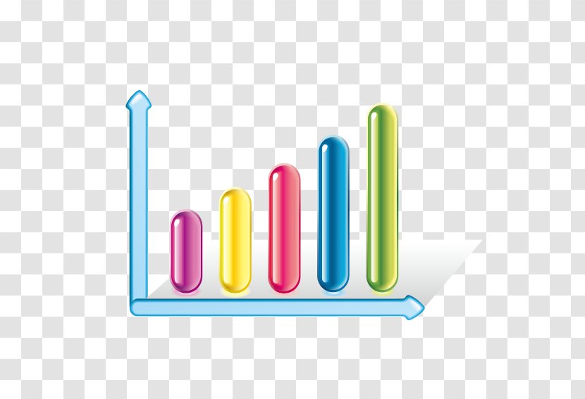 Bar Chart Three-dimensional Space - Pie - Color Column Charts Transparent PNG