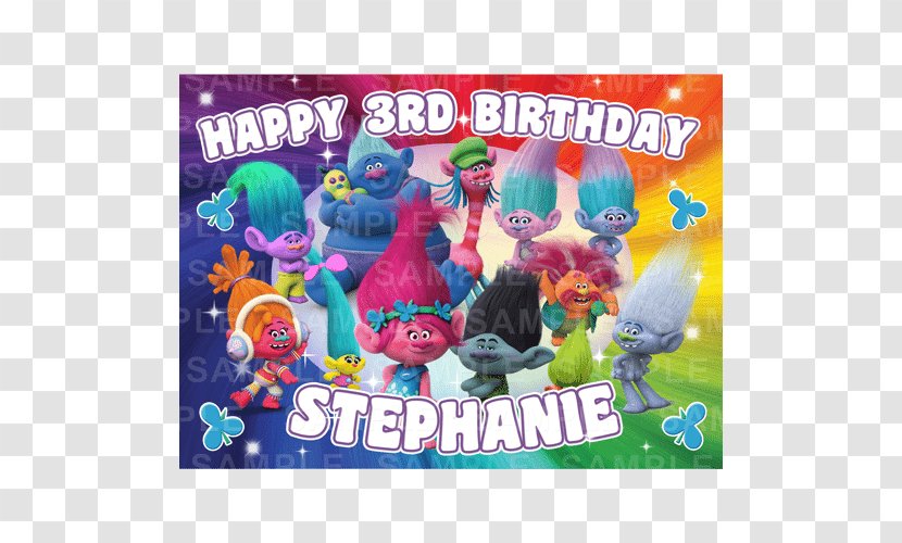 Cupcake Trolls Birthday Ireland - Toy - Happy Anniversary Topper Transparent PNG