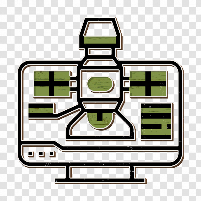 Astronautics Technology Icon Satellite Icon Satellite Dish Icon Transparent PNG