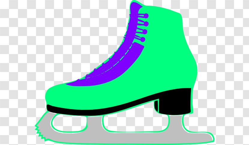 Clip Art Ice Skates Openclipart Vector Graphics Illustration - Cleat Transparent PNG