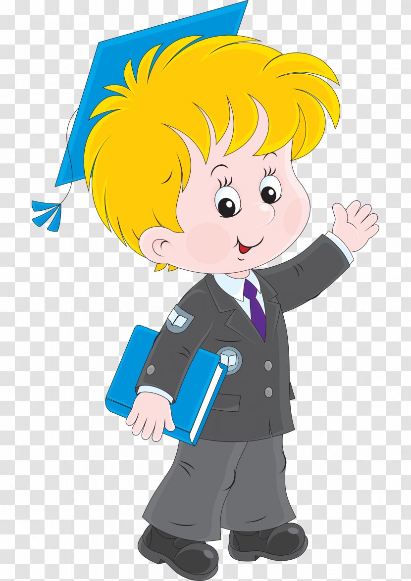 Cartoon Student - Heart - School Transparent PNG