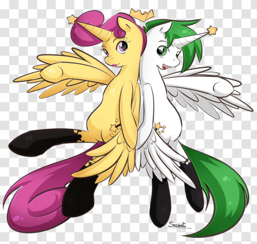 My Little Pony Cosmo And Wanda Cosma Horse - Mammal Transparent PNG