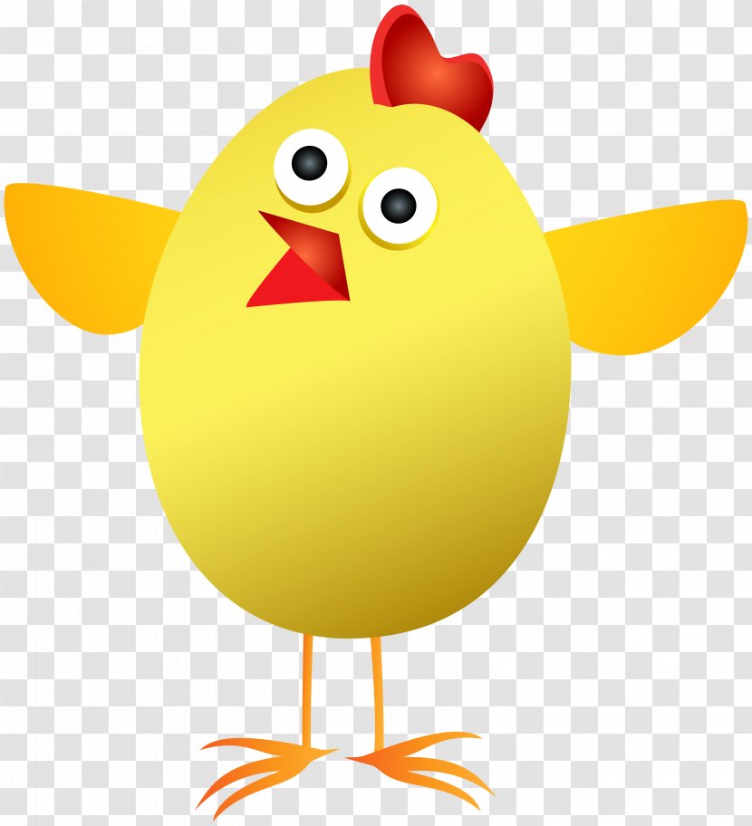 Chicken Easter Egg Clip Art - Eggshell - Chick Cutouts Bird Transparent PNG