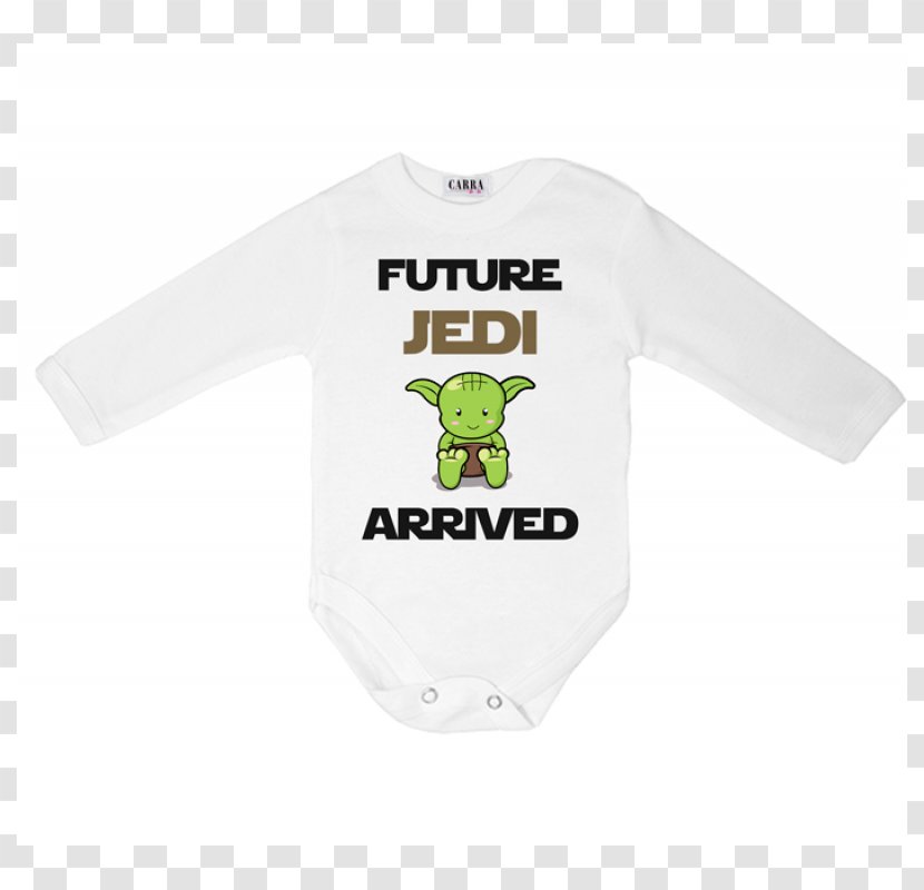 Yoda Baby & Toddler One-Pieces Star Wars Jedi T-shirt - Logo Transparent PNG