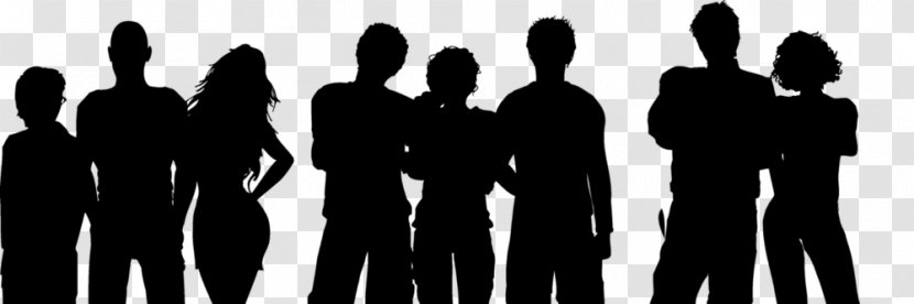 Drawing Silhouette Royalty-free - Black And White Transparent PNG