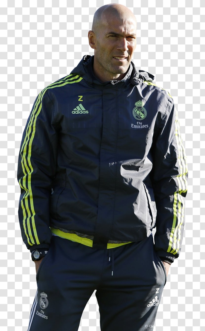 Zinedine Zidane Real Madrid C.F. Juventus F.C. UEFA Champions League Coach - Outerwear Transparent PNG