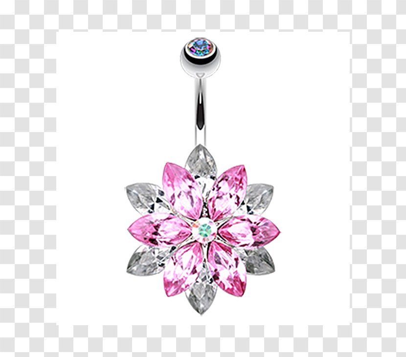 Earring Navel Piercing Body Jewellery - Belly Ring Shop Transparent PNG