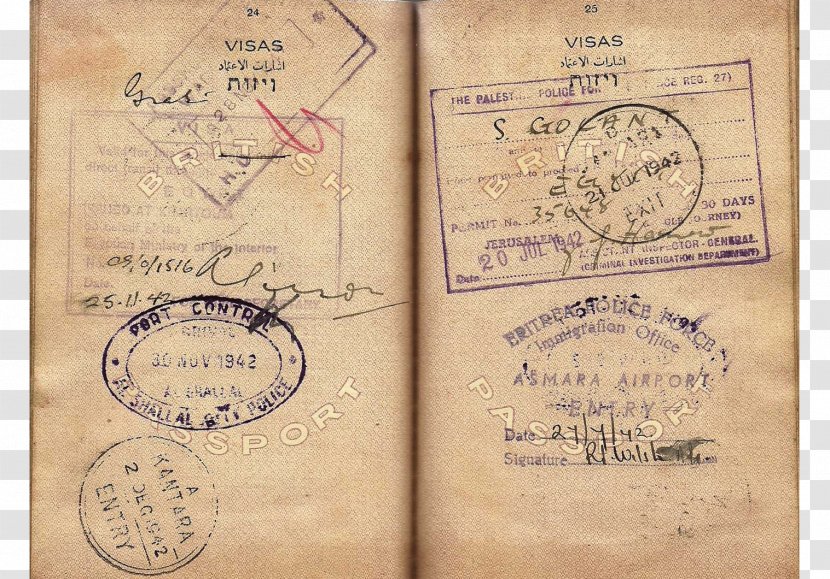 Paper Document - Product - Passports Transparent PNG