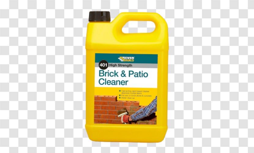 Cleaner Brick Patio Stain Sika Everbuild - Building - Stone Wall Transparent PNG