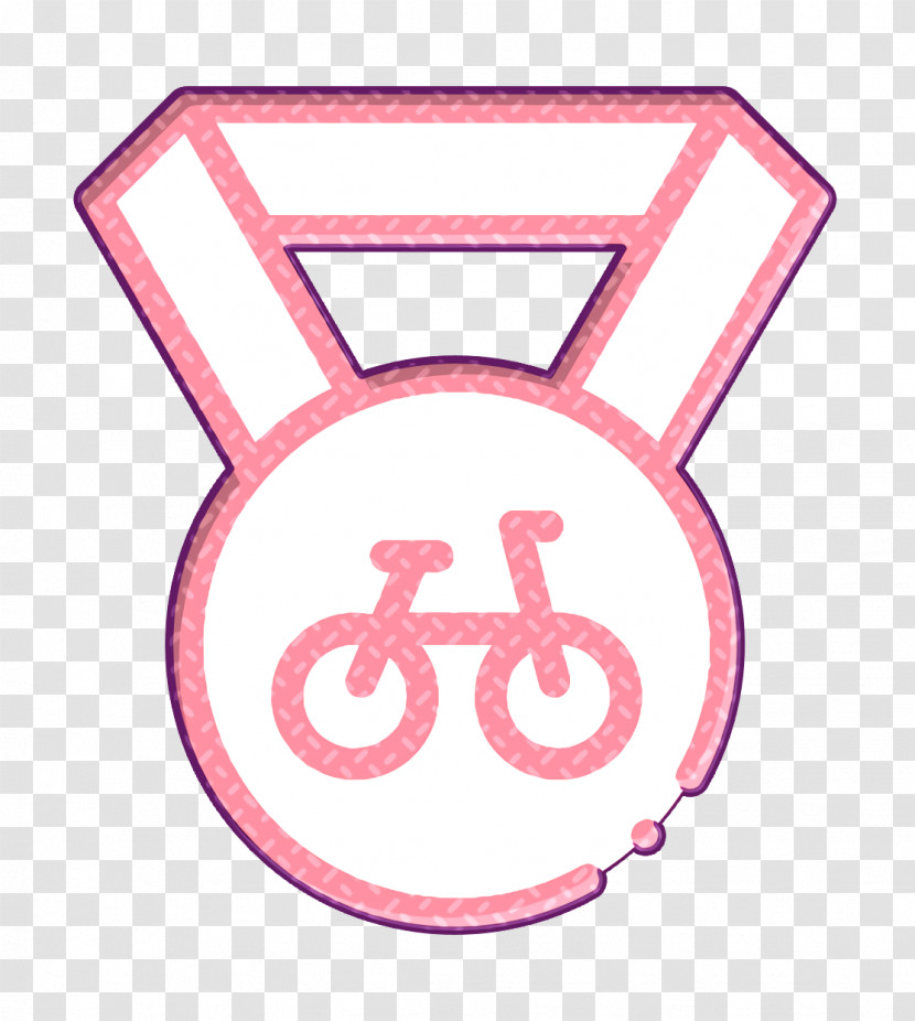Sports And Competition Icon Medal Icon Bicycle Racing Icon Transparent PNG