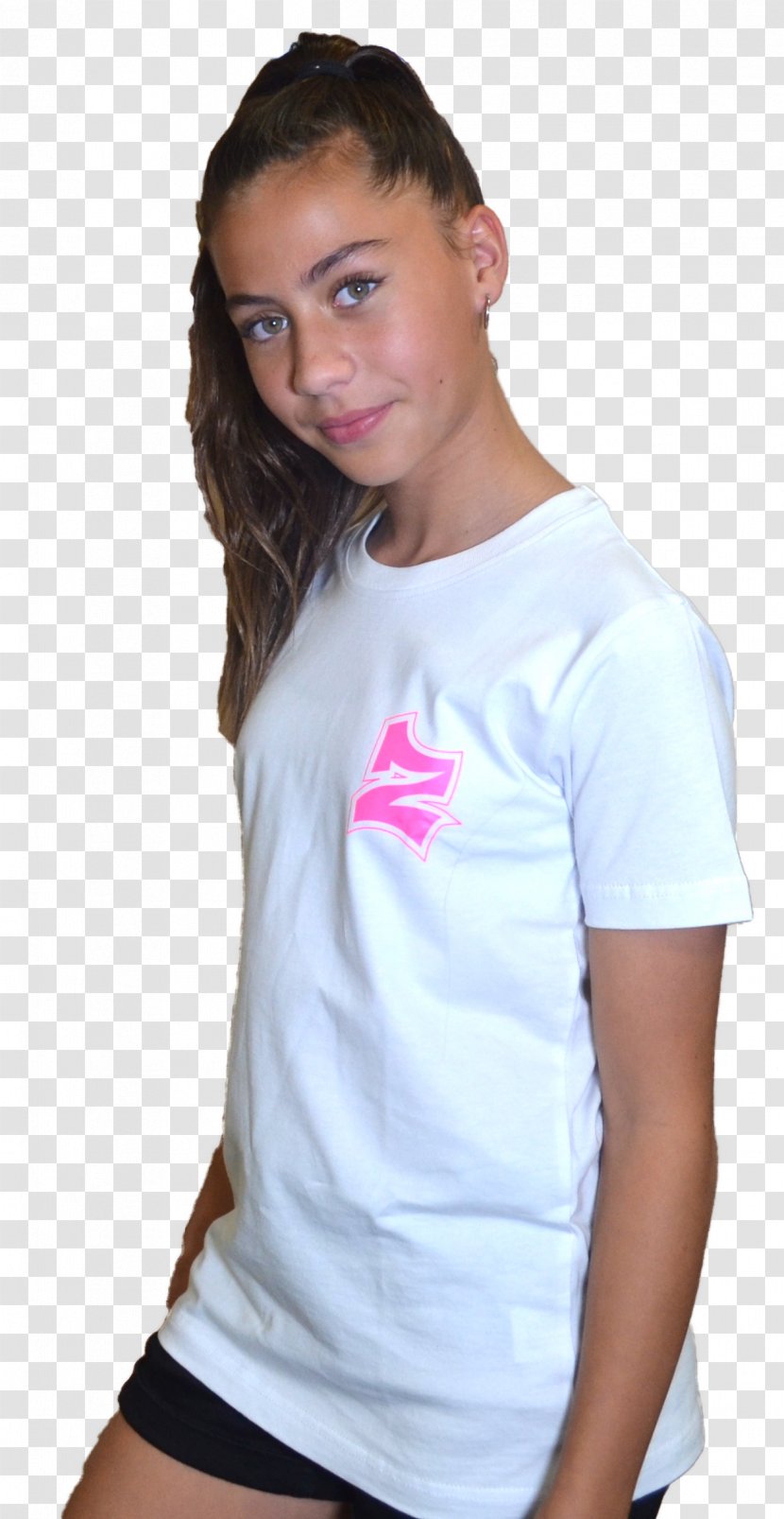 Printed T-shirt Sleeve Streetwear - Frame - Pink White Shirts Transparent PNG