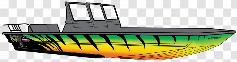Jetboat Fishing Vessel Center Console Airboat - Mode Of Transport - Boat Transparent PNG