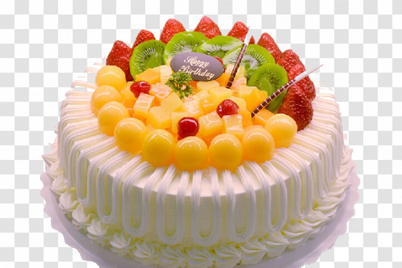 Birthday Cake Linyi Tiramisu Fruitcake Cream - Pie Transparent PNG