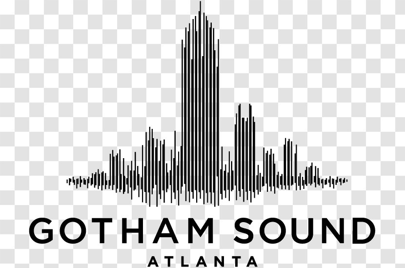 Logo Gotham Sound Audio Engineer - Text Transparent PNG