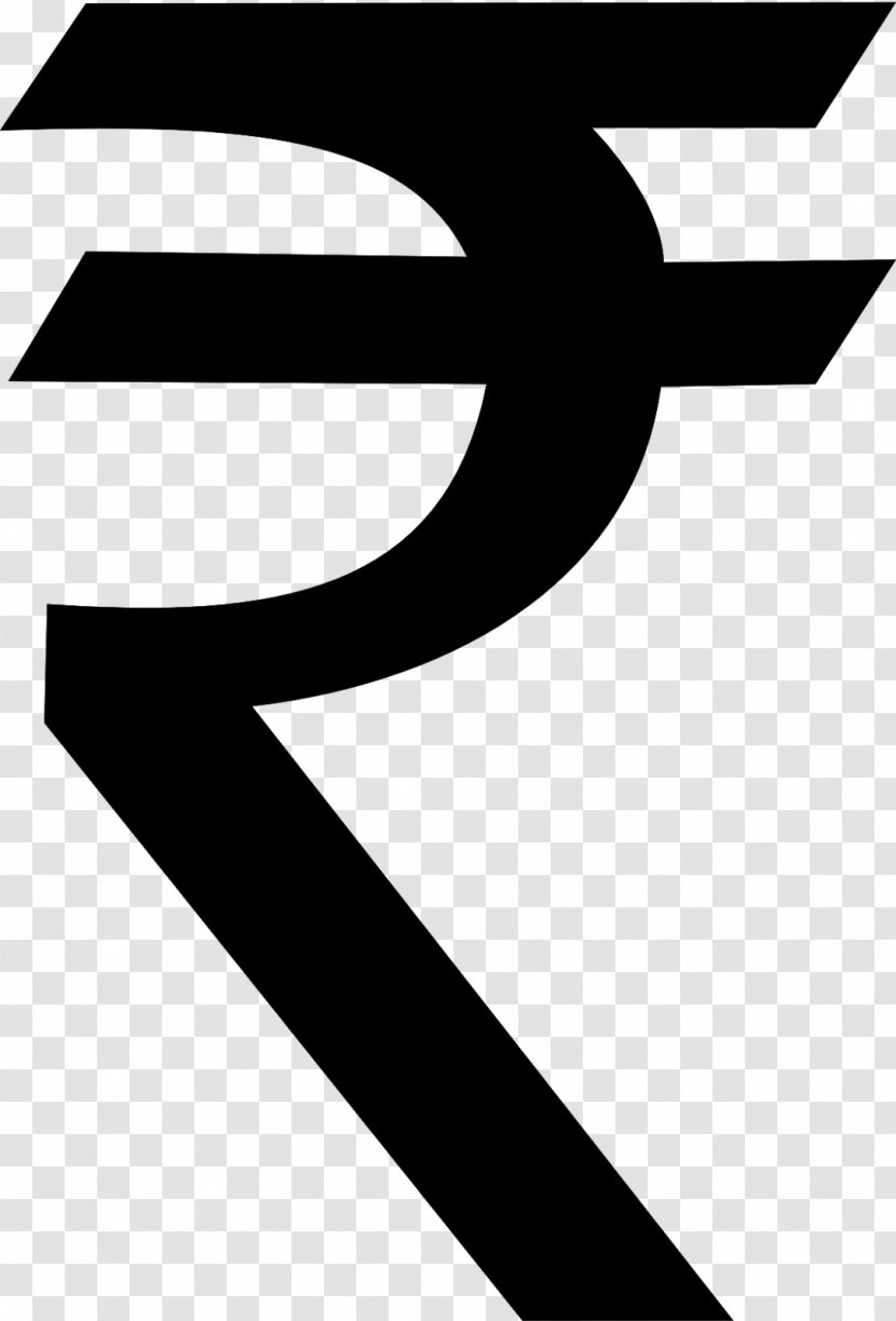 Indian Rupee Sign Currency Symbol - Area - India Transparent PNG