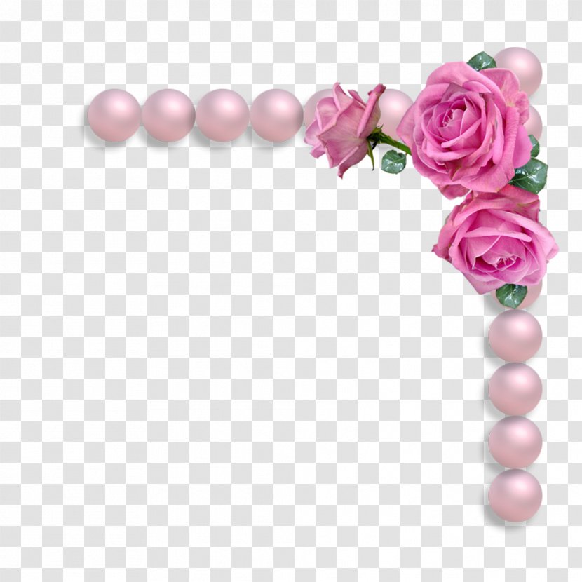 Rose Flower Transparency And Translucency Clip Art - Fashion Accessory - Pearls Transparent PNG