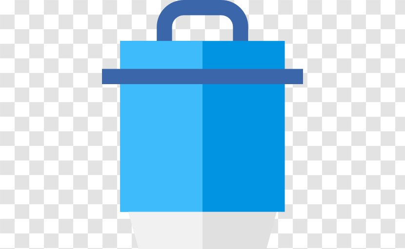 Rubbish Bins & Waste Paper Baskets Blue - Recycling Transparent PNG