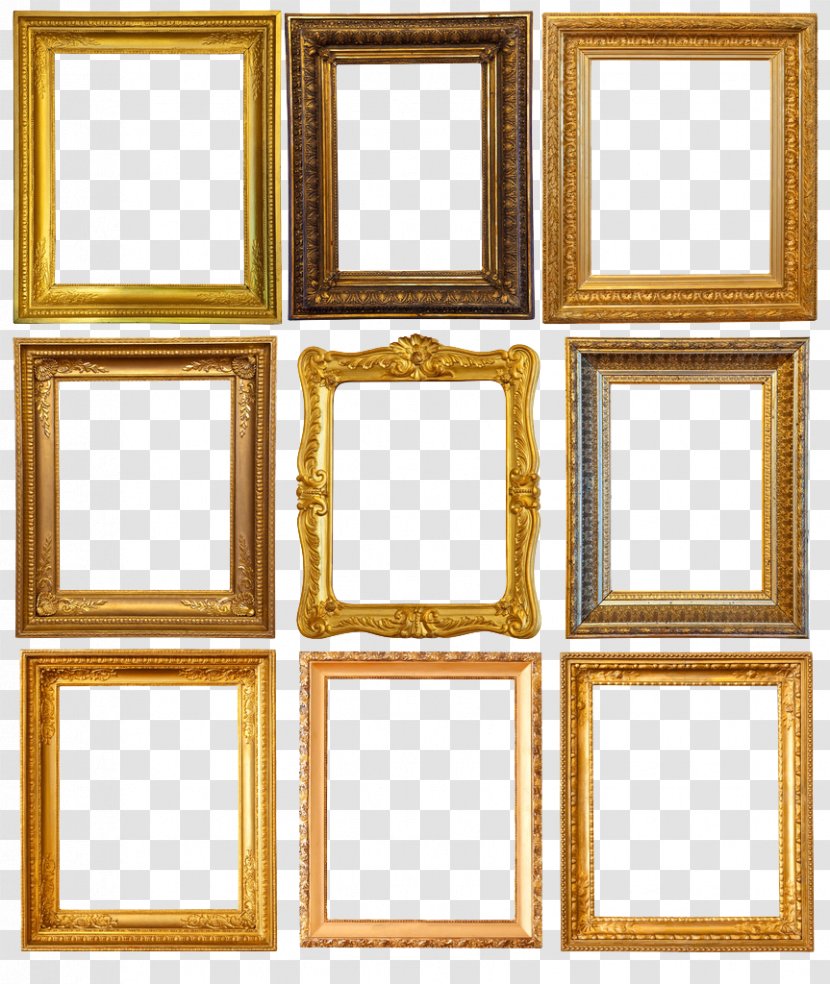 Picture Frame Painting Photography Shutterstock - Retro Word Transparent PNG