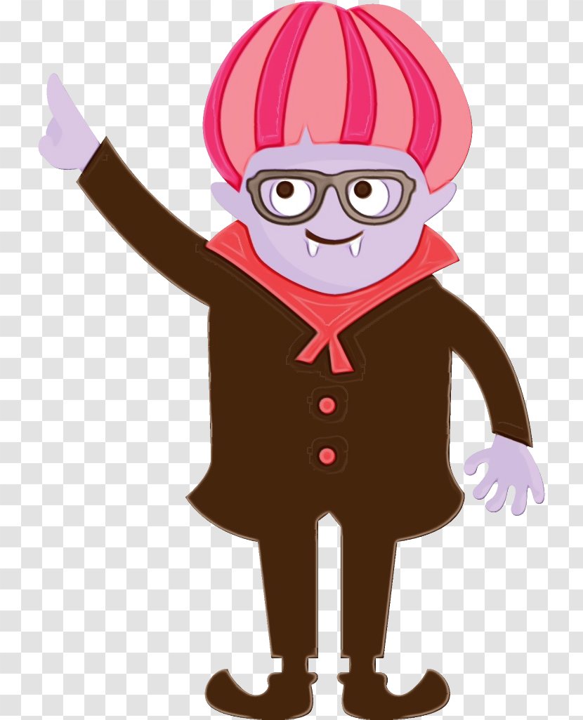 Cartoon Pink - Paint Transparent PNG