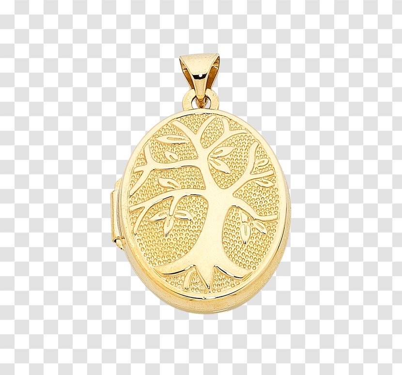 Locket Earring Gold Charms & Pendants Jewellery - Tree Transparent PNG