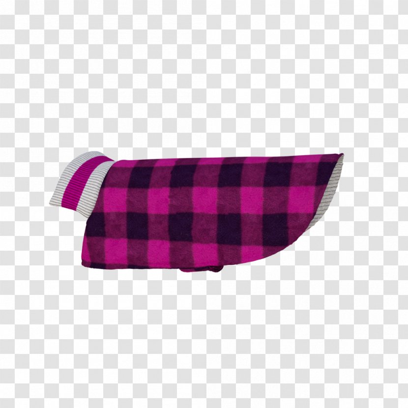 Tartan Plaid Rectangle - Magenta - Polar Fleece Transparent PNG