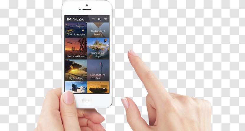Mobile App Development Business Web Design - Hand - Home Phone Transparent PNG